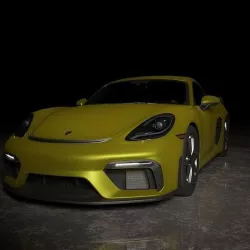 Porsche taycan 3D model