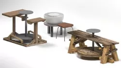 Potters wheel 3D model