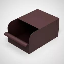 REJSA Box brown Low-poly 3D model