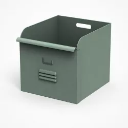 REJSA storage box lime green Low-poly 3D model