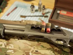 Remington 870 Low-poly 3D model
