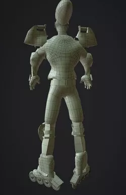 Roller 3D model