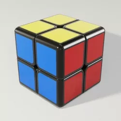 Rubiks Cube 2x2 3D model