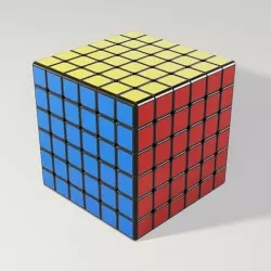 Rubiks Cube 6x6  3D model