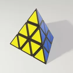 Rubiks Cube Pyraminx Pyramid 3D model