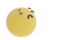 sad 2 emoji  3D model