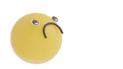 sad emoji  3D model