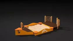 Sandbox boat 3D model