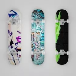 SKATE DEFAULT Low-poly 3D model