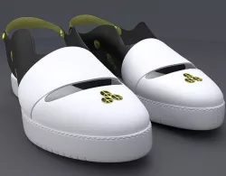 Sneakers-slippers for walking 3D model