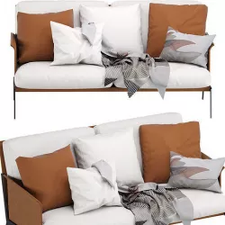Sofa Happy hour Flexform 3D model