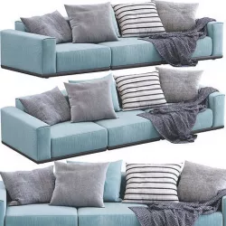 Sofa Xyz 3 3D model
