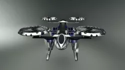 Spaceship Scifi concept 3D model