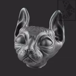 sphinx cat  3D model