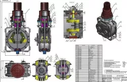 stirling engine model 3D 3D model