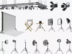  Studio Lighting Collection 3D model