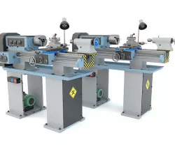 TV-4 Industrial turning machine tool 3D model