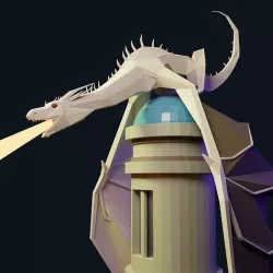 Ukrainian ironbelly dragon 3D model