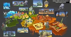 VIASS SIMPLE ADVENTURE PACK Low-poly 3D model
