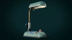 Vintage table lamp 3D model