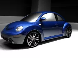 Volkswagen New Beetle 3D model