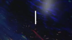white lightsaber from star warriors Low-poly 3D model