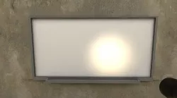 Whiteboard Low-poly 3D model