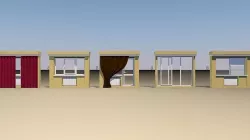 Windows pack Low-poly 3D model