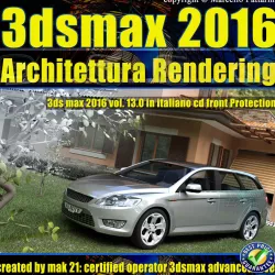 013 3ds max 2016 Architettura Rendering vol13 cd front 3D model