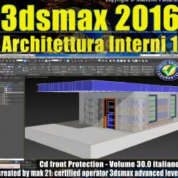 030 3ds max 2016 Architettura Interni 1 Volume 30 cd front 3D model