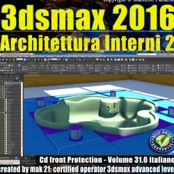 031 3ds max 2016 Architettura Interni vol 31 Italiano cd front 3D model