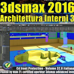 032 3ds max 2016 Architettura Interni vol 32 cd front 3D model