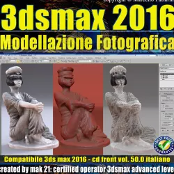 050 3ds max 2016 Modellazione Fotografica vol 50 CD front 3D model