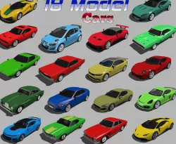 18 Models Car  3D model