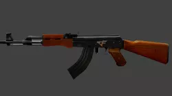 3d gun model 3D model