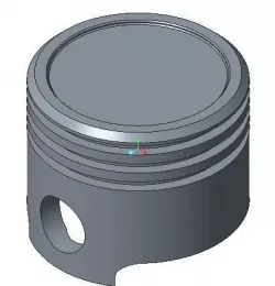 3D piston 3D model