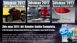 3ds max 2017 Art Render Guida Completa vol 67 cd front 3D model
