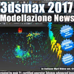 3ds max 2017 Modellazione News vol 64 MP4 3D model