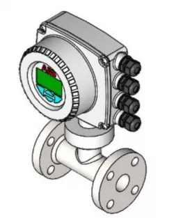 ABB Flowmeter WaterMaster 1 inch-DN25 Flanged 3D model