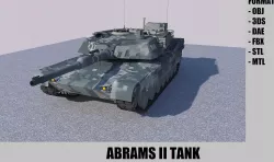ABRAM TANK II 3D model