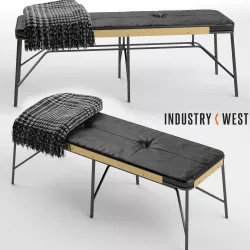 ALBUM BENCH  Industry West 3D model
