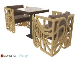 Amal Cubic Armchair 3D model