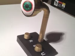 Animatronic Eyeball with Manual Controls