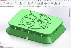 Ant Bait Pyramid 3D Printed