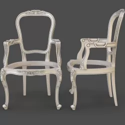 Arm chair CNC 3D model