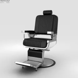Barber Chair 3D model
