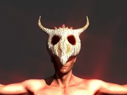 Beak Ox Skull  Low-poly  3D model