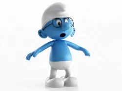 Brainy Smurf 3D model