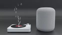  C4D modeling rendering of Apple HomePod 3D model