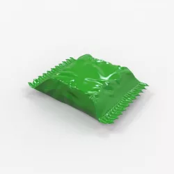 Candy wrapper v2 3D model